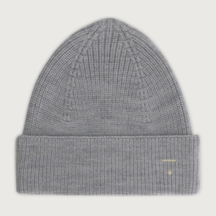 GRAY LABEL Čepice Beanie merino - Gray Melange