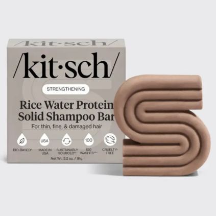 KITSCH Tuhý šampon s rýžovým proteinem