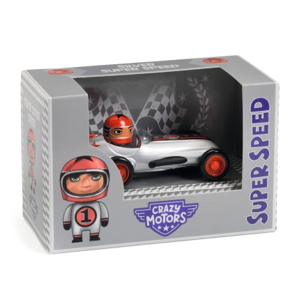 DJECO Crazy Motors autíčko Silver Super Speed