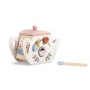 MOULIN ROTY Wooden activity teapot