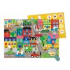 MOULIN ROTY Puzzle with magnifying glass In the city - 48 pcs
