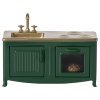 MAILEG Retro kitchen for mice S23 - dark green