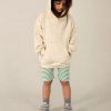 GRAY LABEL Kraťasy GOTS / Bright Green - Off White