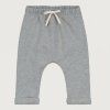 GRAY LABEL Tepláčky pro miminko GOTS -Grey Melange