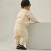 GRAY LABEL Pletené kalhoty pro miminka RWS - Cream
