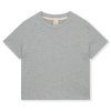 GRAY LABEL Oversized triko GOTS - Grey Melange