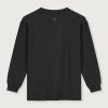GRAY LABEL Oversized Triko L/S GOTS - Nearly Black