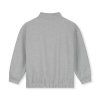 GRAY LABEL Mikina se zipem GOTS - Grey Melange