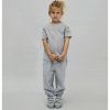 GRAY LABEL Tepláky GOTS Grey Melange