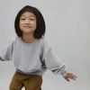 GRAY LABEL Mikina GOTS - Grey Melange