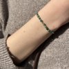 ANISE Bracelet Stones gold - Chrysocolla