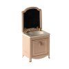 MAILEG Washbasin cabinet with mirror for mice - powder S24