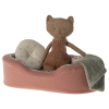 MAILEG Dog/cat bed - coral small