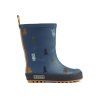 LIEWOOD Vysoké thermo holinky Mason -  Robots / Indigo blue