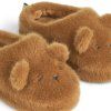 LIEWOOD Pantofle Aviaja Bear - Golden caramel