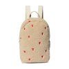 STUDIO NOOS Mini batoh - Ecru Teddy Hearts