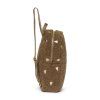 STUDIO NOOS Mini batoh - Brown Teddy Hearts