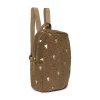 STUDIO NOOS Mini batoh - Brown Teddy Hearts