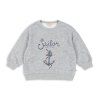 KONGES SLOJD Mikina LOU - GREY MELANGE
