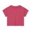 GRAY LABEL Triko s límcem Boxy GOTS - Cherry