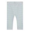 GRAY LABEL Legíny pro miminka GOTS - Sky - Cream