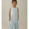 GRAY LABEL Šaty Frill GOTS - Sky