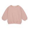 GRAY LABEL Mikina pro miminka GOTS - Faded Pink
