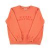 SISTERS DEPARTMENT Dámská mikina - Orange w/ "sisters department" print