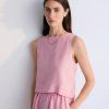 THE NEW SOCIETY Dámský top Hera - Hibiscus