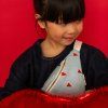 STUDIO NOOS Ledvinka Mini - Denim Hearts