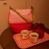 THE STICKY SIS CLUB Kabelka il sole - dolce pink + arancia orange
