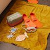 STICKY LEMON Pouzdro wonders colourblocking - shark grey + coral pink