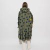 VIVI MARI Kabát do deště Dots olive/navy