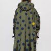 VIVI MARI Kabát do deště Dots olive/navy