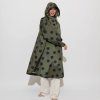 VIVI MARI Kabát do deště Dots olive/navy