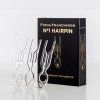 FIONA FRANCHIMON Sada tří vlasových spon - NO.1 Hairpin - Transparent