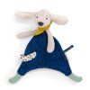MOULIN ROTY Mazlící ubrousek pejsek modrý Puce & PilouNávrh bez názvu 2025 05 05T090021.603