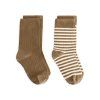 GRAY LABEL Set ponožek GOTS - Woody - Cream