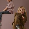 GRAY LABEL Oversized triko GOTS - Berry
