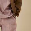 GRAY LABEL Oversized triko GOTS - Berry