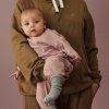 GRAY LABEL Mikina pro miminka GOTS - New Fit - Berry