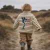 KONGES SLOJD x RHW Fleece jacket ERBA - STRIPE