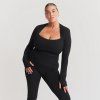 SISTERLY TRIBE Bolero Top - Black