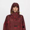 VIVI MARI Kabát do deště Solid Red/Red