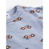 BOBO CHOSES Mikina Race Car all over light blue