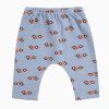 BOBO CHOSES Legíny Race Car all over - LIGHT BLUE