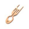 FIONA FRANCHIMON Sada tří vlasových spon - NO.1 Hairpin Peach