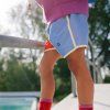 STICKY LEMON Plavecké šortky Better together - Rugby red + badminton blue