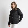 VIVI MARI Oboustranná bunda Ultra Light Puffer black/bold stripes black-sand - S/M