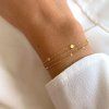 VICTOIRE COLLECTION Triple row bracelet